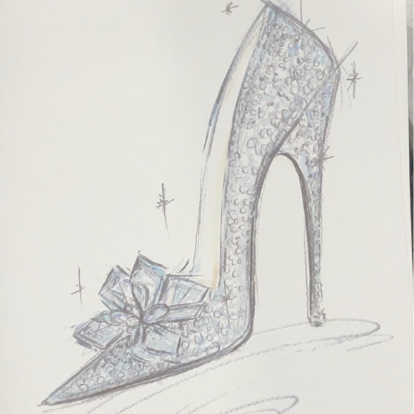 New JIMMY CHOO High Heel Blank Note Cards with Envelopes Authentic - Picture 2 of 4